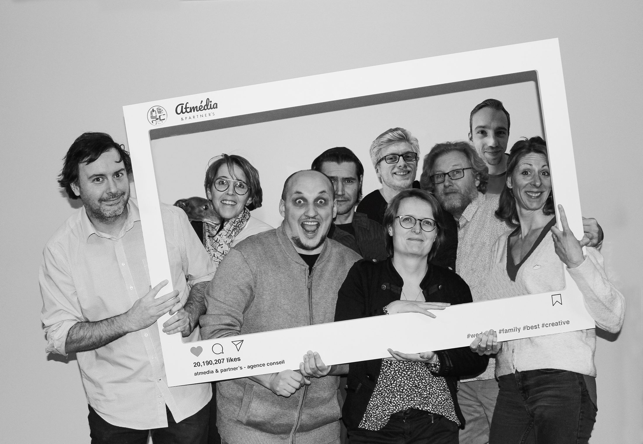 L'équipe Atmédia & Partner's